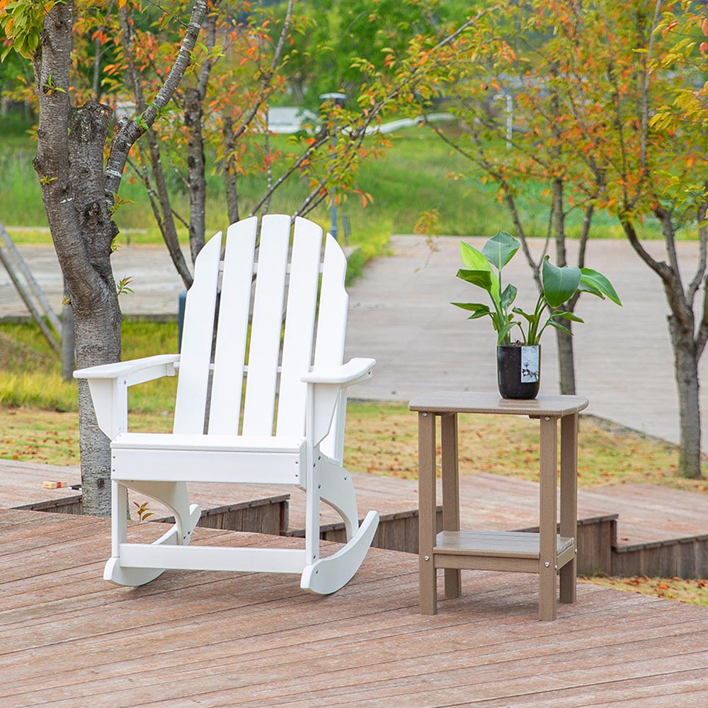 จะรักษาความมันเงาและเนื้อสัมผัสของพื้นผิวของเก้าอี้ HDPE Rocking Adirondack ในการใช้งานในระยะยาวเพื่อรักษาความแปลกใหม่และความสวยงามของผลิตภัณฑ์ได้อย่างไร?